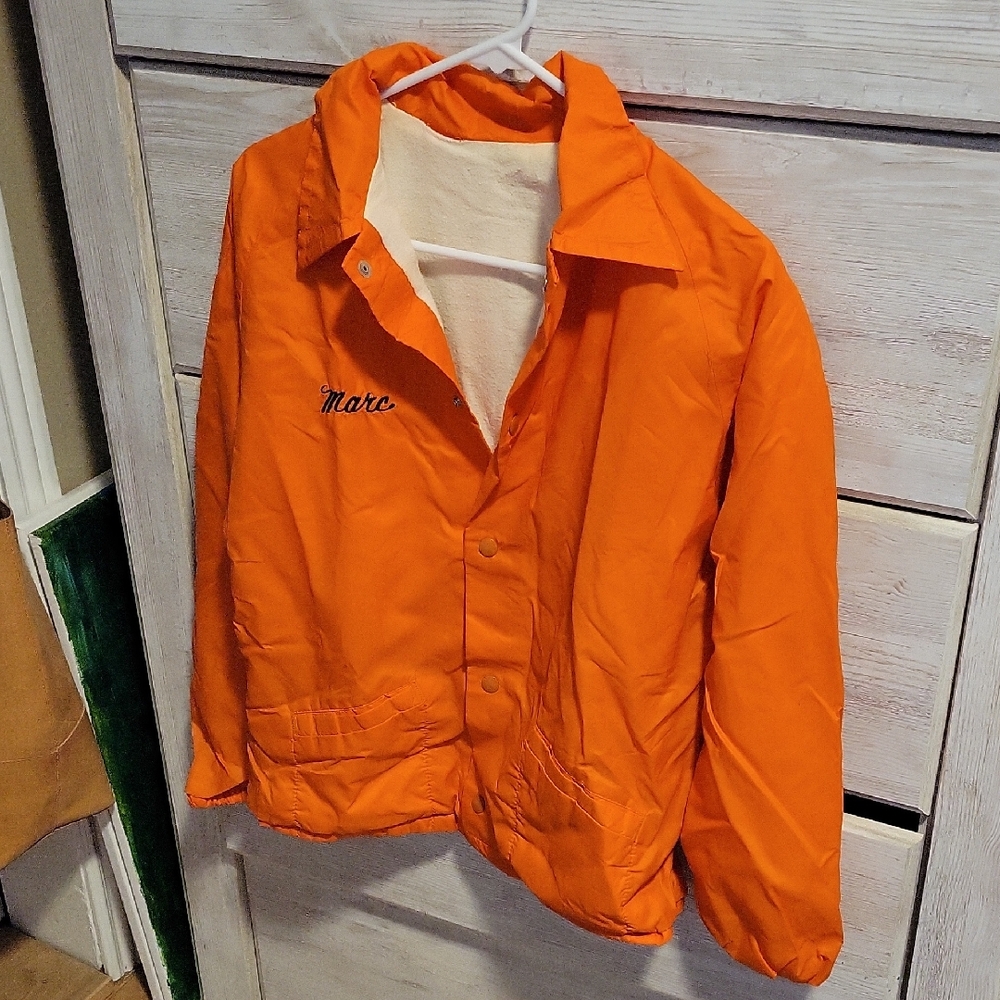 Orange Basketball champ Jacket - 70s